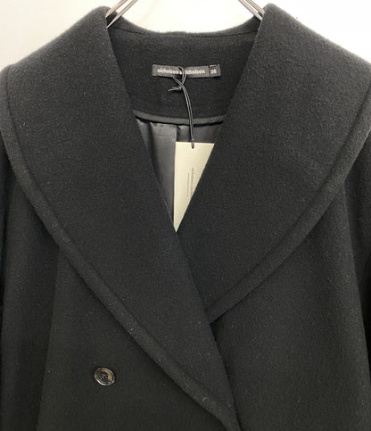美品 nicholson&nicholson ニコルソンアンドニコルソン ピーコート MY SHAWL レディース SIZE 36