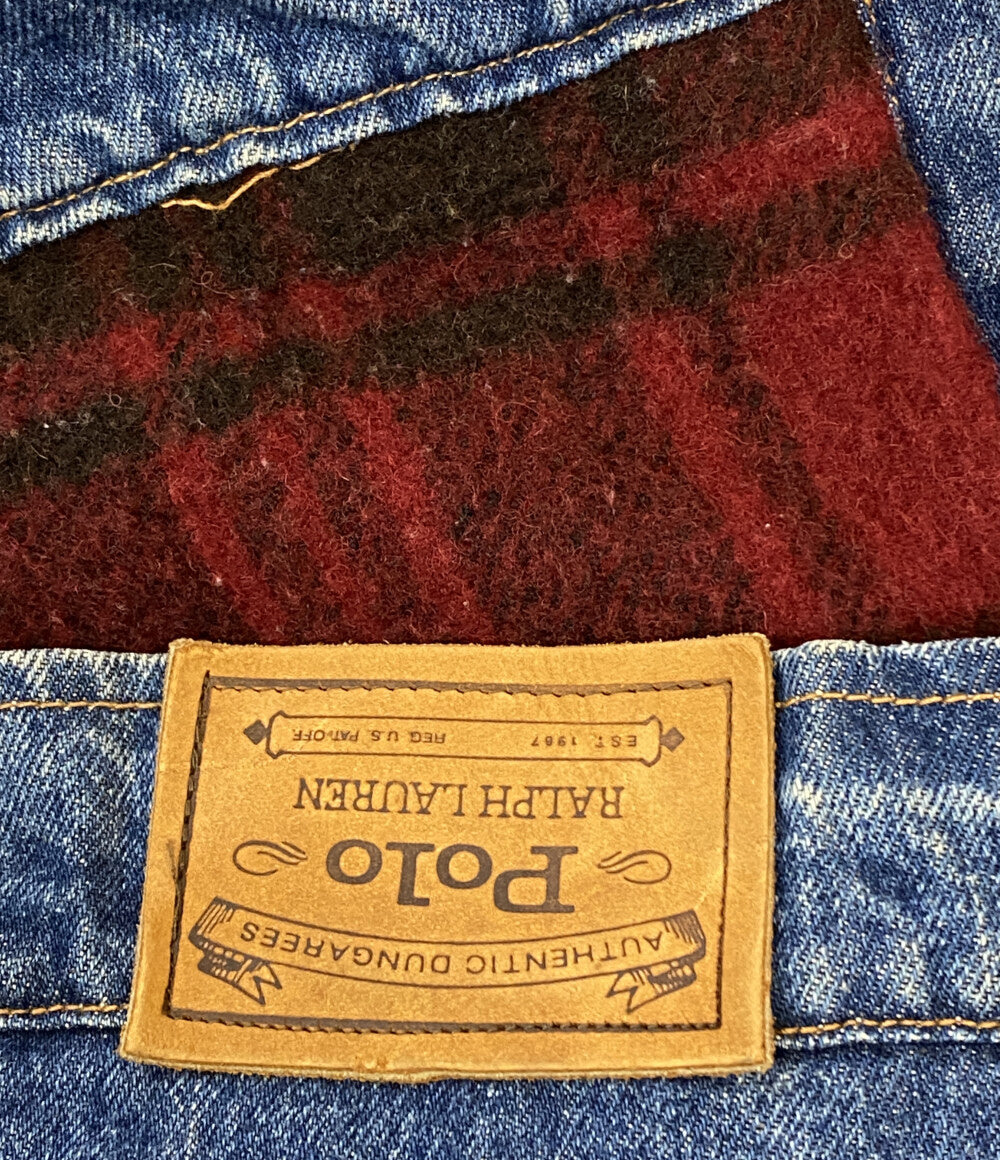 POLO RALPH LAUREN デニムジャケット 白タグ ワーク 90s メンズ SIZE XL ポロ・ラルフローレン