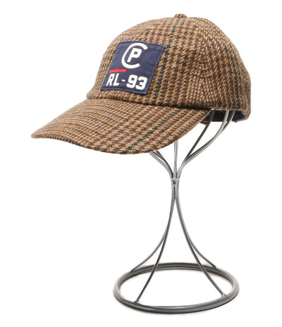 美品 POLO RALPH LAUREN CP-93 ロングビル ツイード キャップ メンズ SIZE ONE SIZE ポロ・ラルフローレン