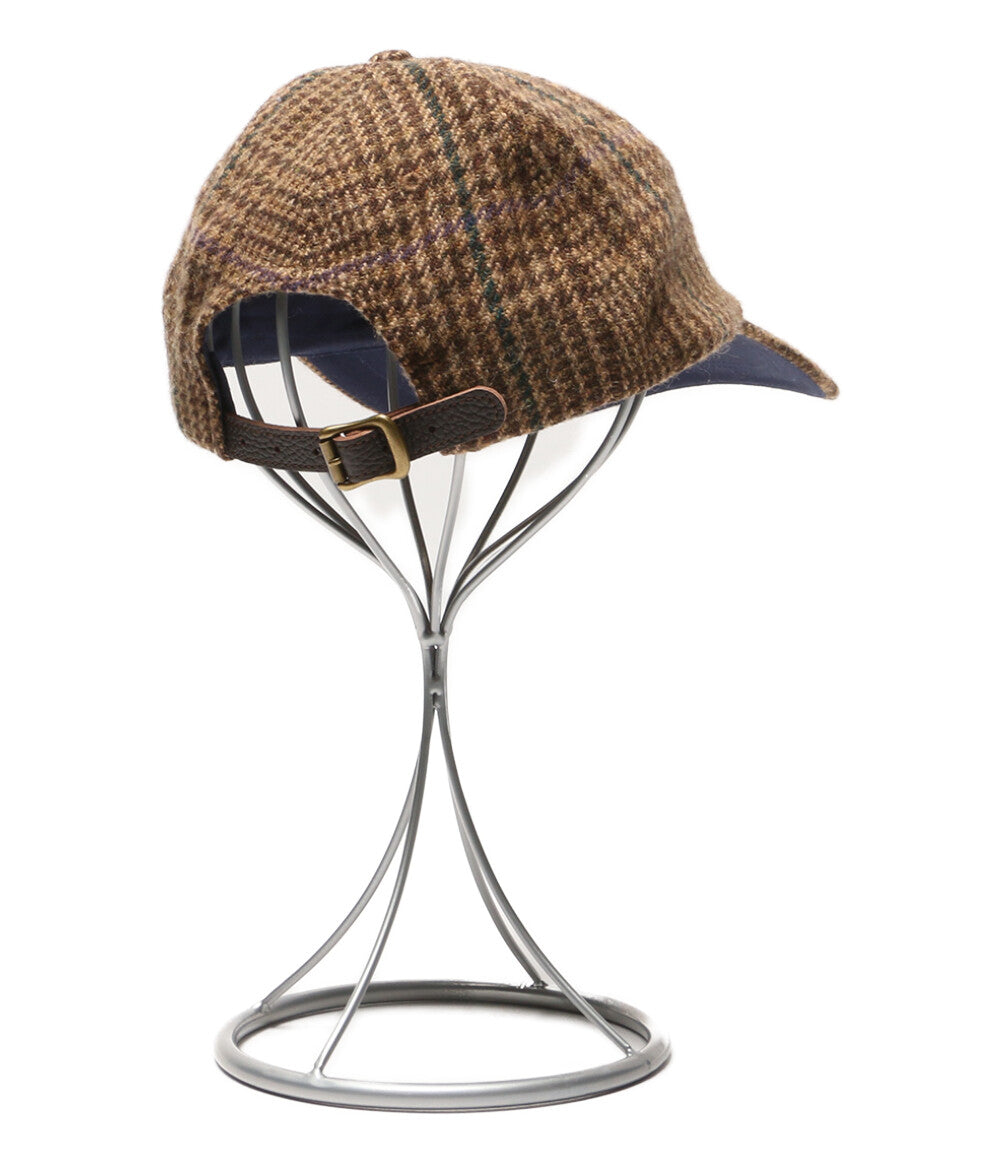 美品 POLO RALPH LAUREN CP-93 ロングビル ツイード キャップ メンズ 美品 POLO RALPH LAUREN CP-93 ロングビル ツイード キャップ メンズ
