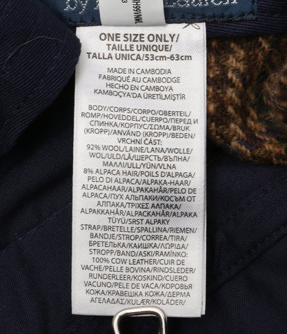 美品 POLO RALPH LAUREN CP-93 ロングビル ツイード キャップ メンズ SIZE ONE SIZE ポロ・ラルフローレン
