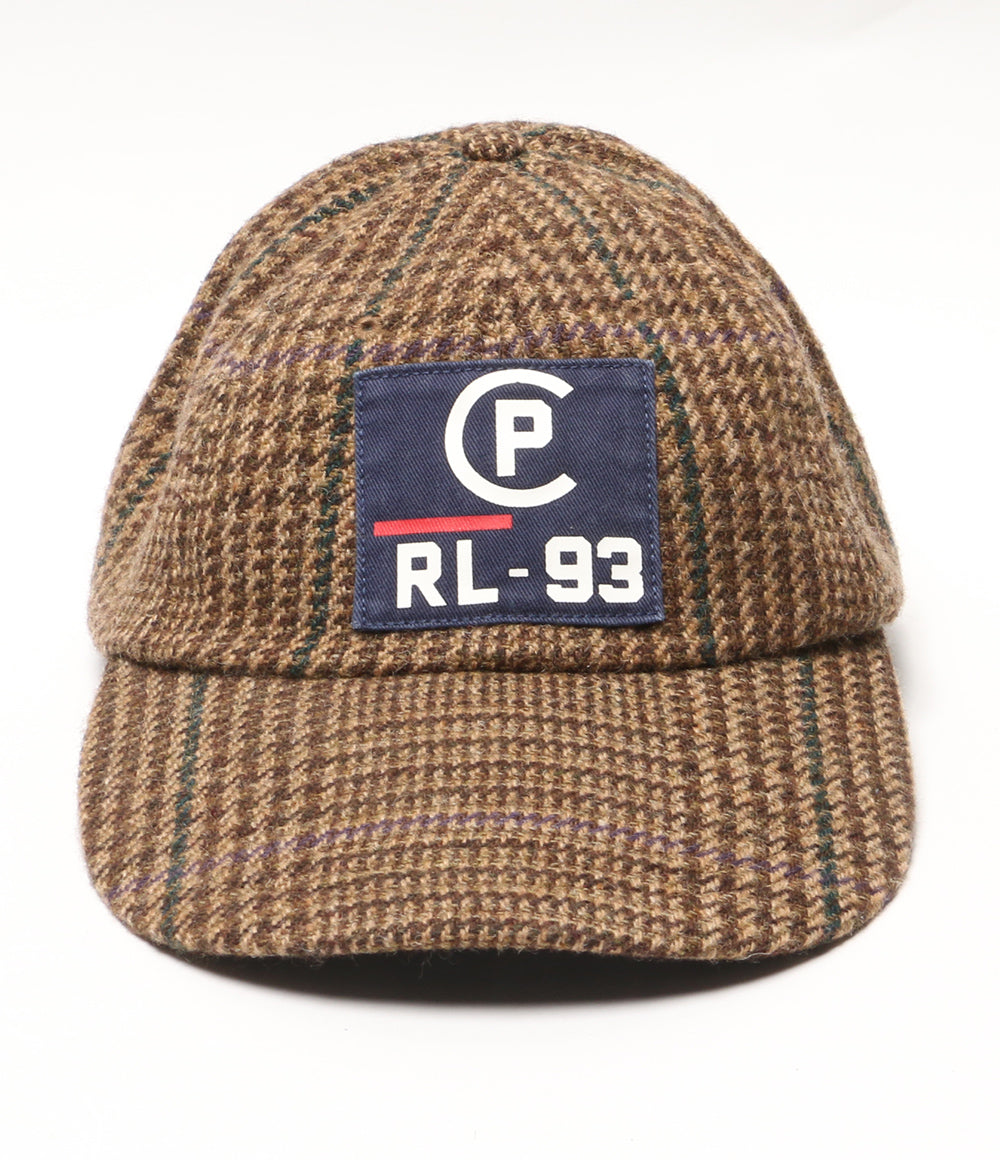 美品 POLO RALPH LAUREN CP-93 ロングビル ツイード キャップ メンズ SIZE ONE SIZE ポロ・ラルフローレン