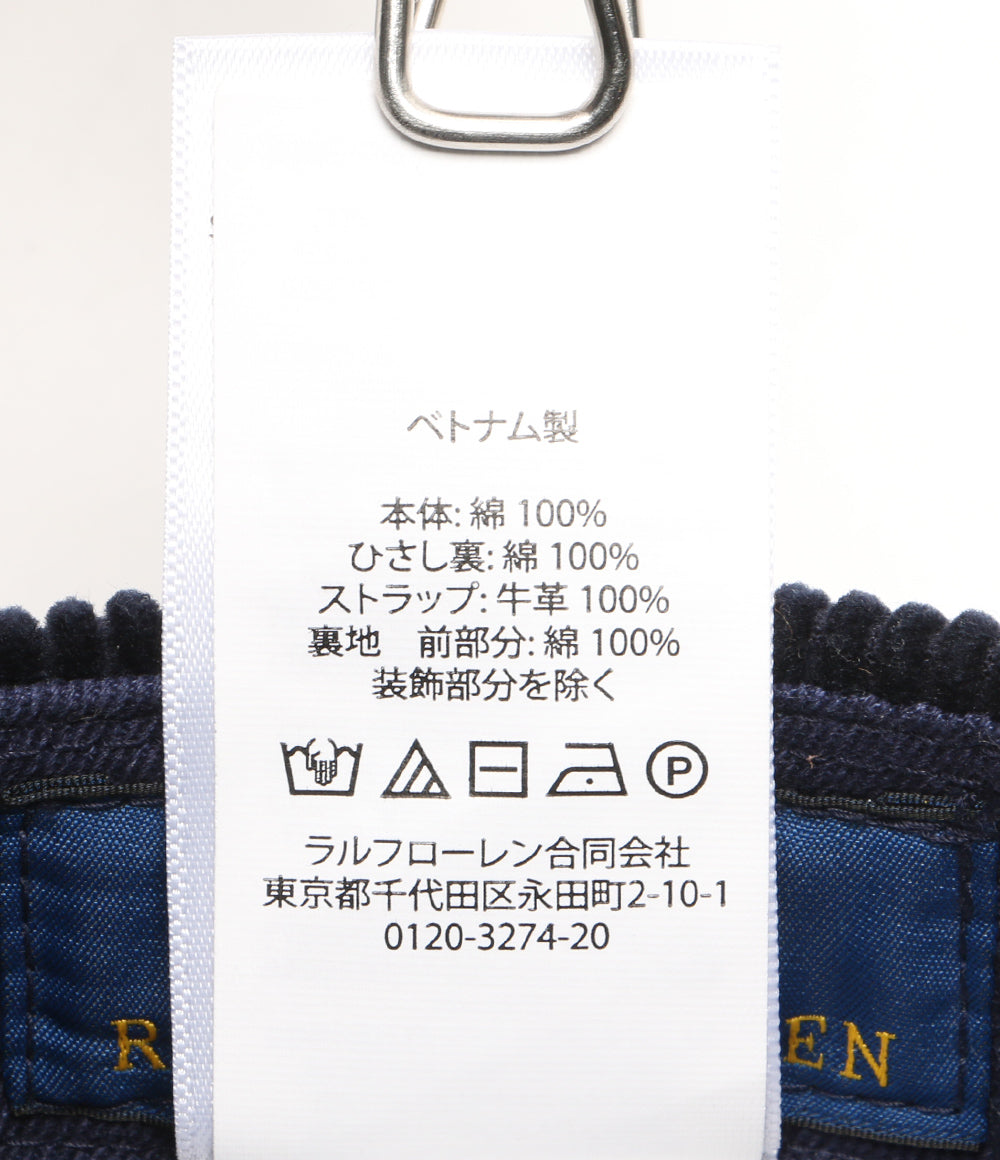 美品 POLO RALPH LAUREN NYパッチ コーデュロイ ボールキャップ メンズ SIZE ONE SIZE ポロ・ラルフローレン
