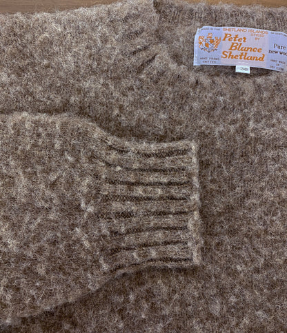 PETER BLANCE SHETLAND ピーターバランス シェットランド ニット シャギードッグ メンズ SIZE 38