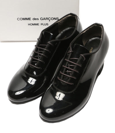 COMME des GARCONS HOMME PLUS パテントヒールシューズ 21AW PH-K106-001-1-1 メンズ SIZE 23 コムデギャルソンオムプリュス