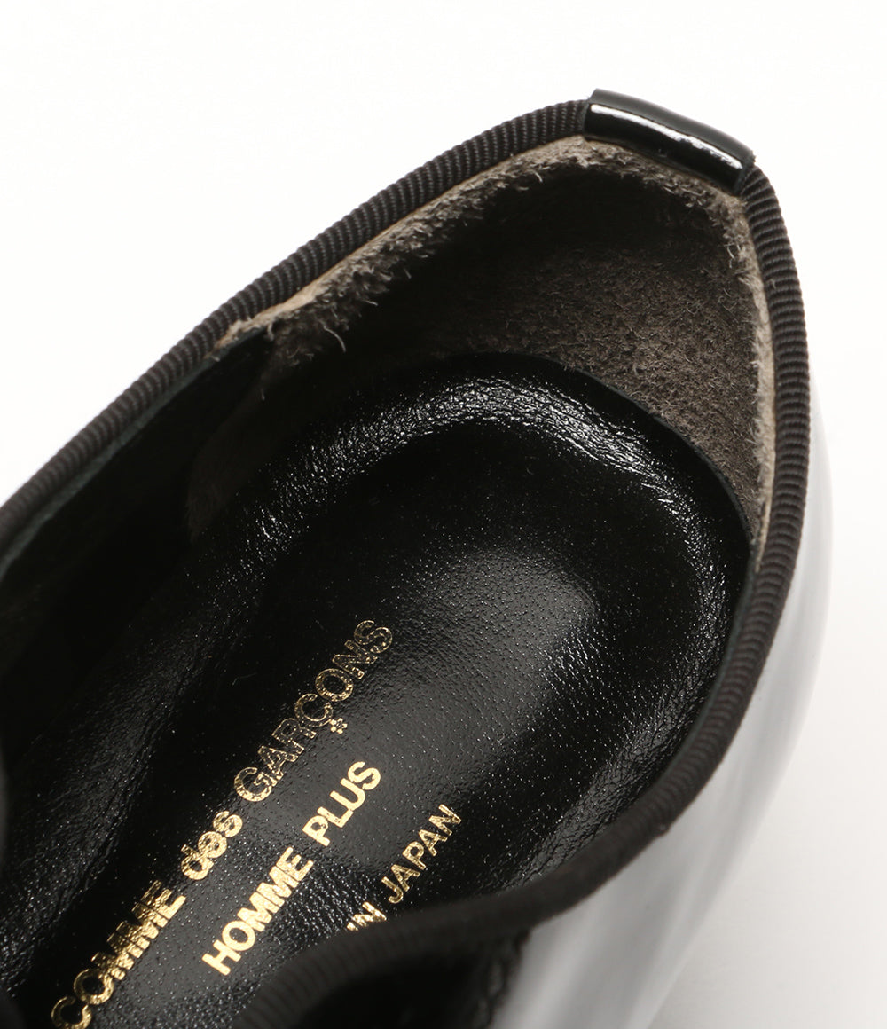 COMME des GARCONS HOMME PLUS パテントヒールシューズ 21AW PH-K106-001-1-1 メンズ SIZE 23 コムデギャルソンオムプリュス
