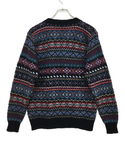 jamieson's ジャミーソンズカーディガン フェアアイル柄 ウール メンズ SIZE M