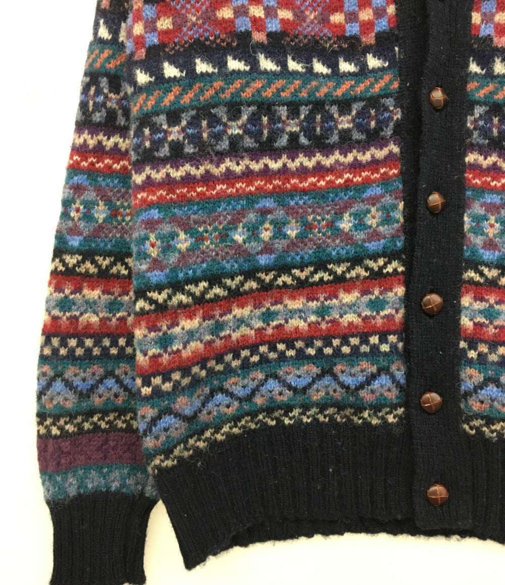 ジャミーソンズ カーディガン メンズ SIZE M 【jamieson's】 jamieson's ジャミーソンズカーディガン フェアアイル柄 ウール メンズ