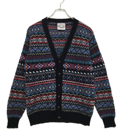 jamieson's ジャミーソンズカーディガン フェアアイル柄 ウール メンズ SIZE M