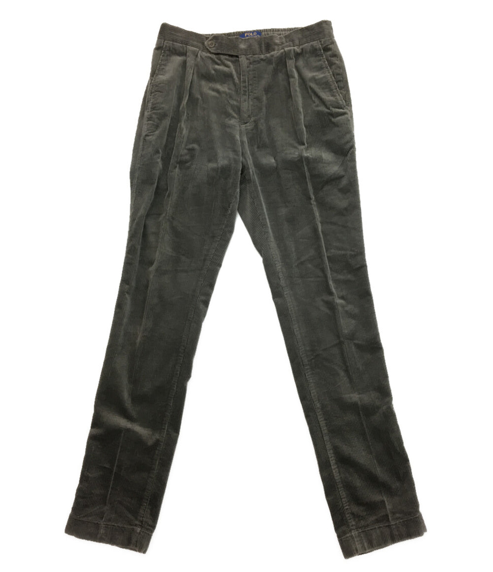 POLO RALPH LAUREN パンツ Corduroy SUIT TROUSER グレー メンズ SIZE W34L32 ポロ・ラルフローレン