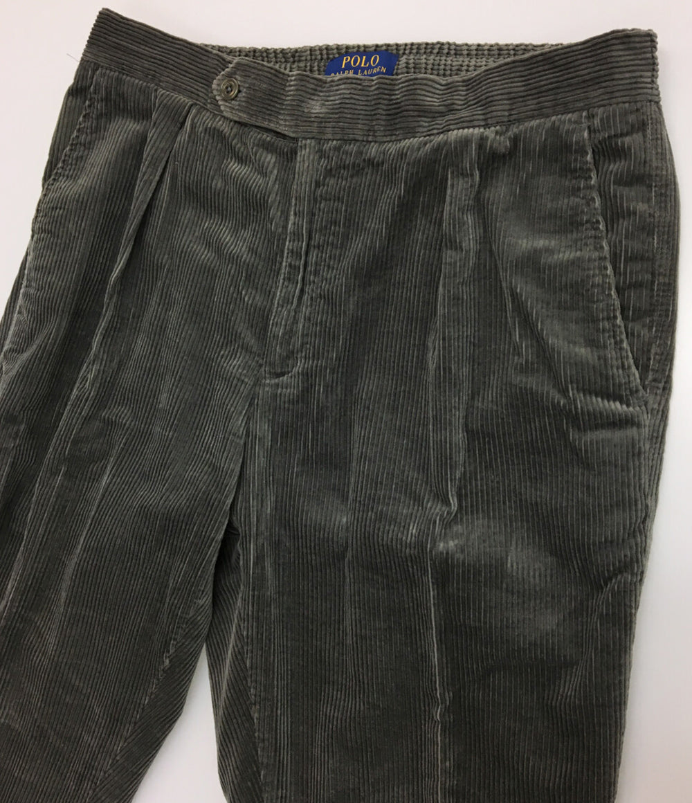 POLO RALPH LAUREN パンツ Corduroy SUIT TROUSER グレー メンズ SIZE W34L32 ポロ・ラルフローレン