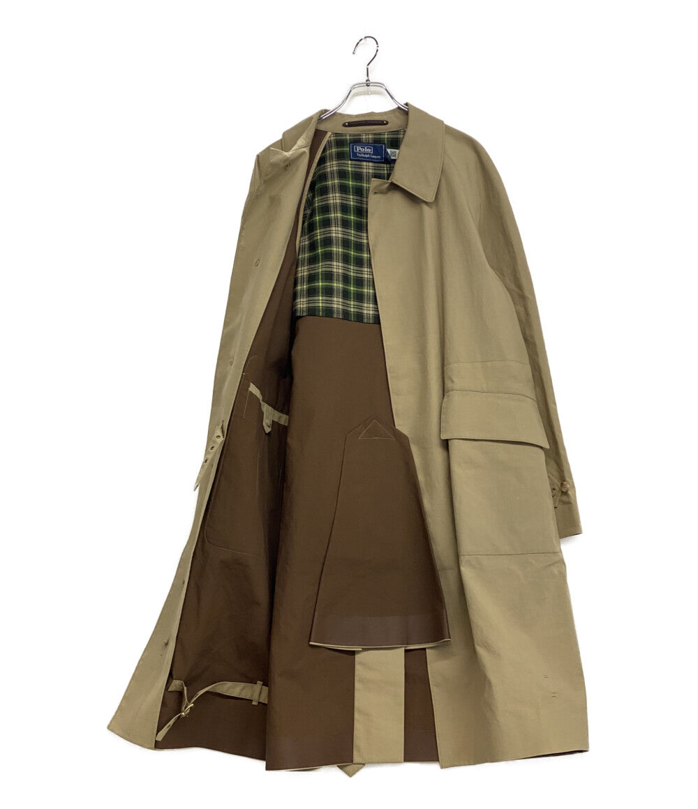 美品 POLO RALPH LAUREN コート WOVEN COTTON WALKING COAT メンズ