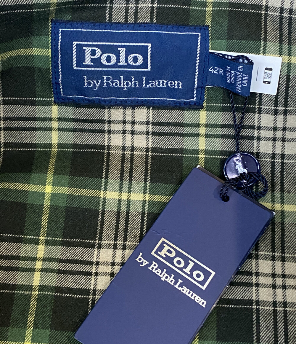 美品 POLO RALPH LAUREN コート WOVEN COTTON WALKING COAT メンズ SIZE 42 ポロ・ラルフローレン