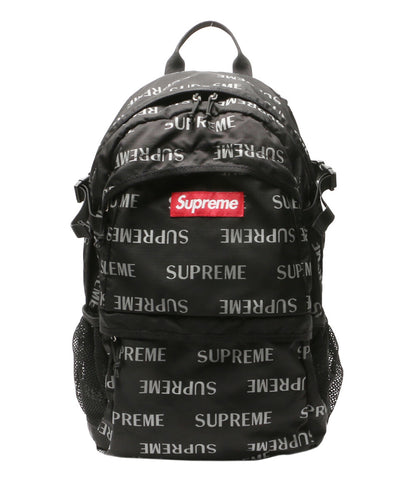 Supreme リュック・デイパック BLK 3M reflective repeat backpack メンズ シュプリーム