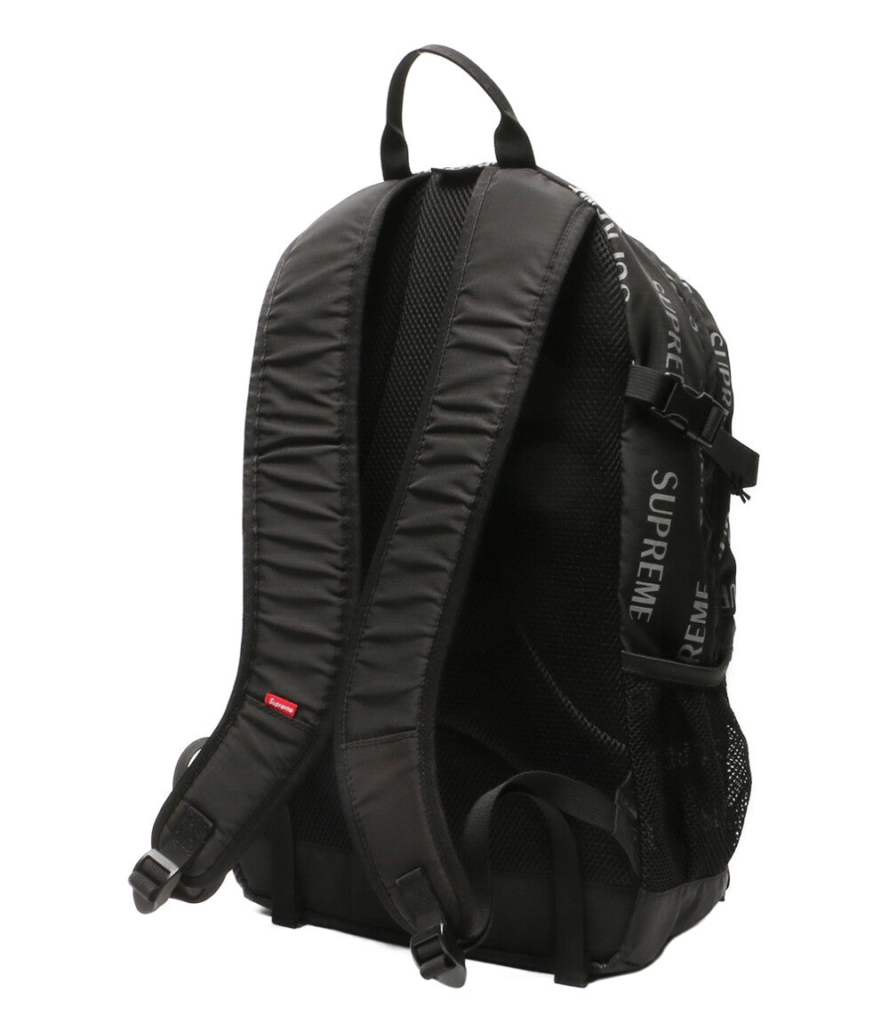Supreme リュック・デイパック BLK 3M reflective repeat backpack メンズ シュプリーム