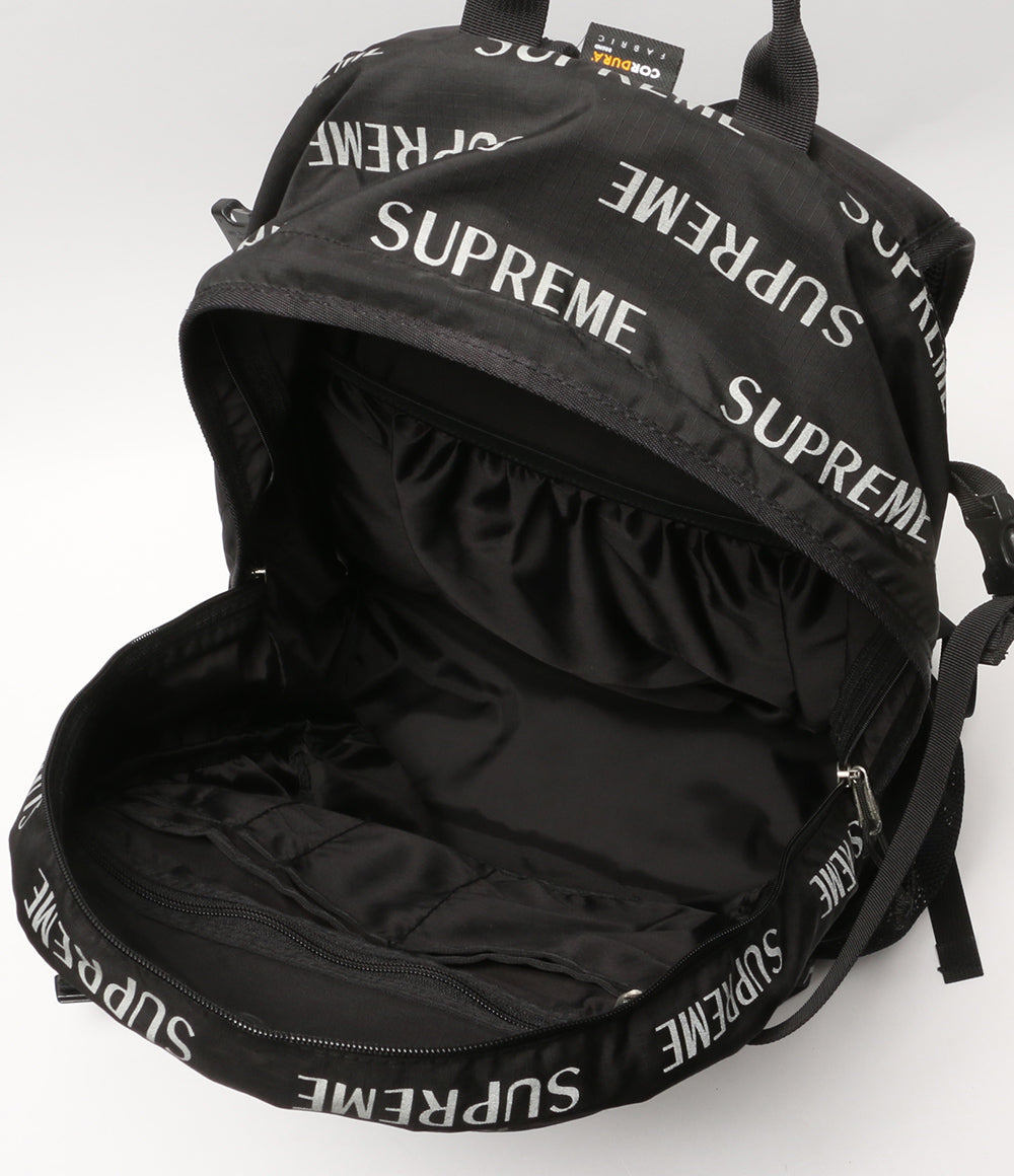 Supreme リュック・デイパック BLK 3M reflective repeat backpack メンズ シュプリーム