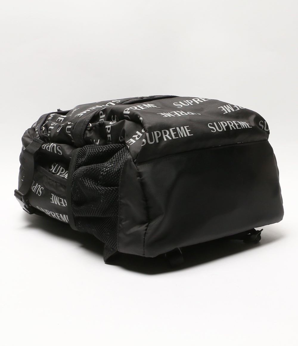Supreme リュック・デイパック BLK 3M reflective repeat backpack メンズ シュプリーム