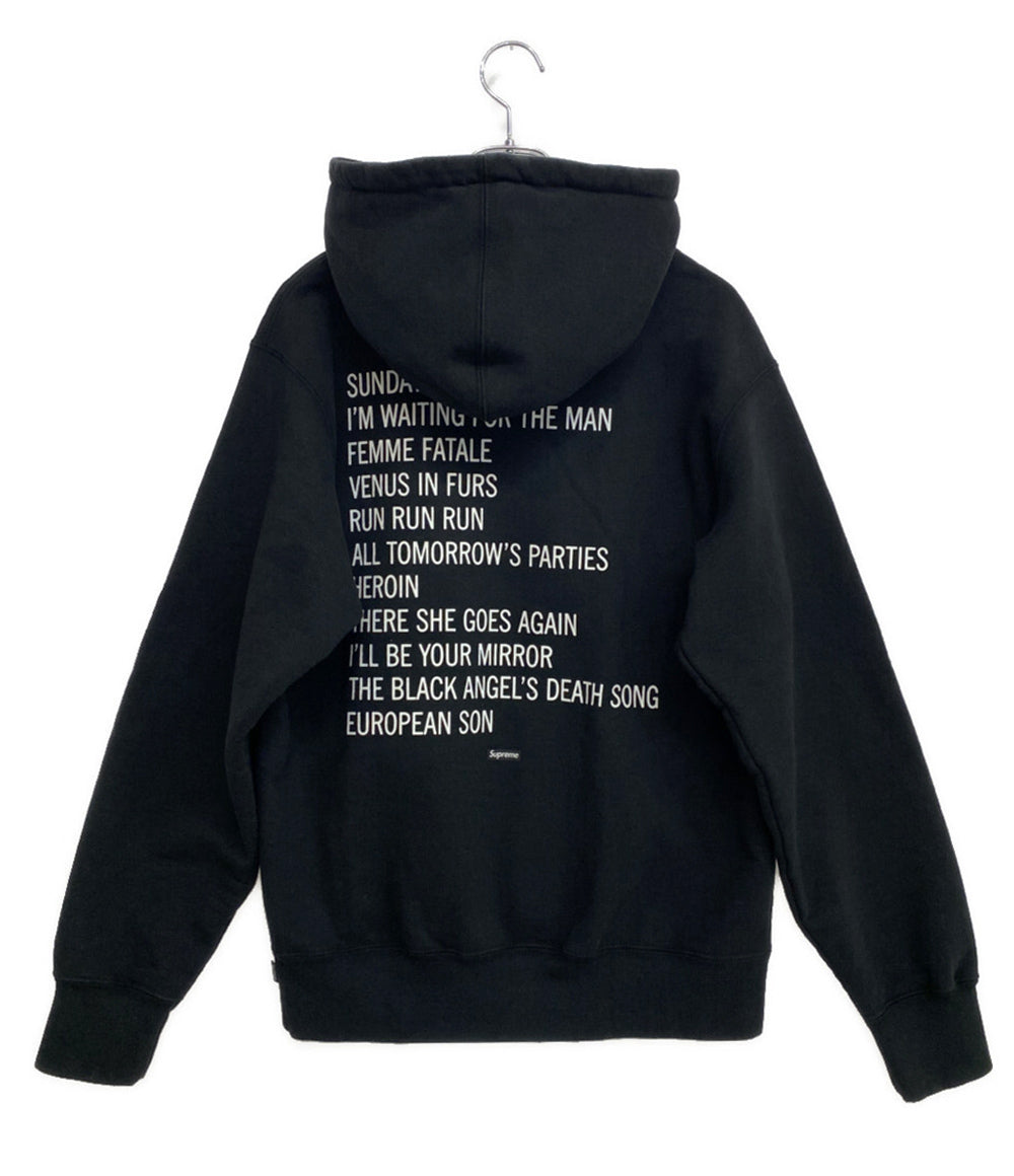 Supreme×Velvet underground ザ ベルベット アンダーグラウンド パーカー 19AW コットン メンズ SIZE M シュプリーム