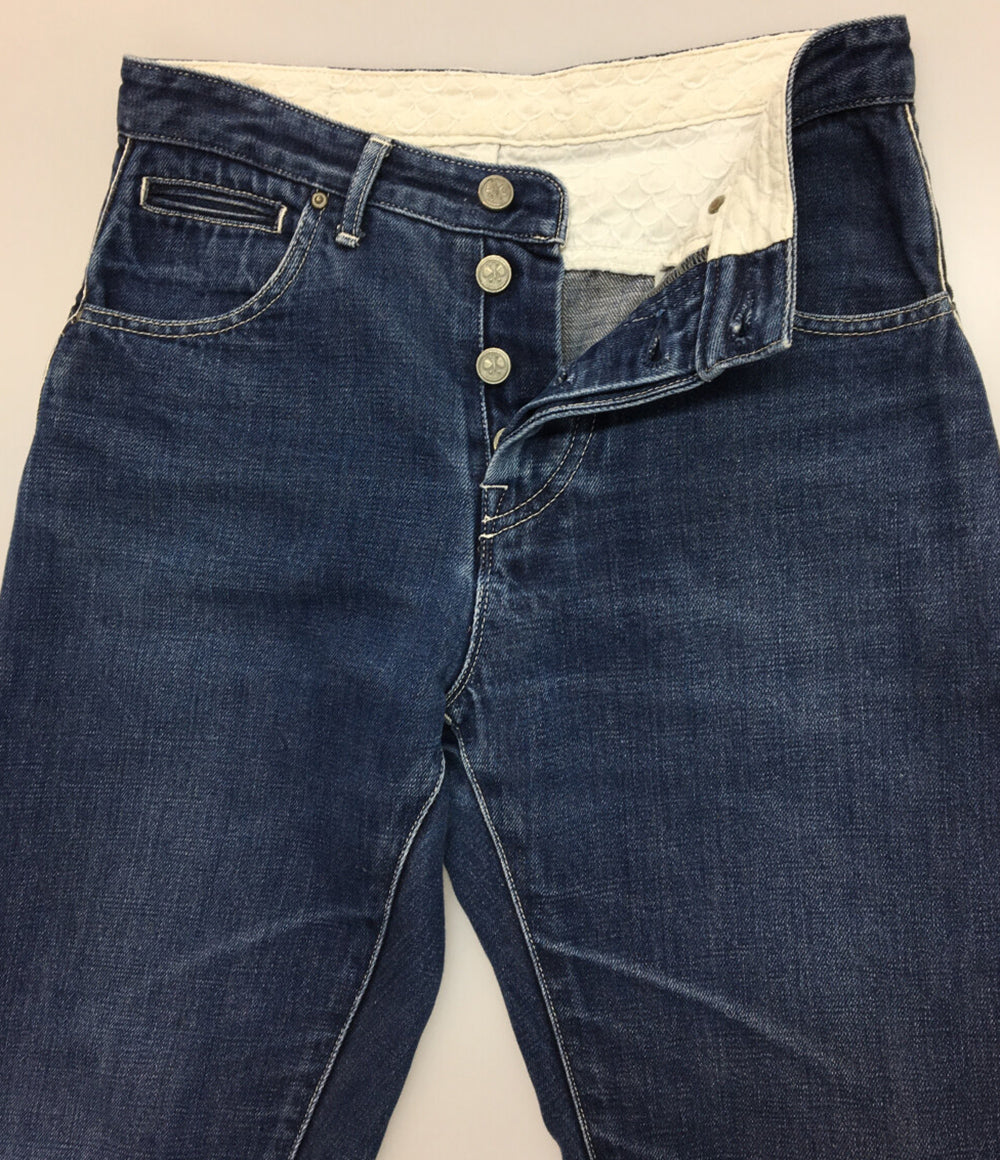 mina perhonen デニムパンツ dn4114 インディゴ レディース SIZE 36 ミナペルホネン