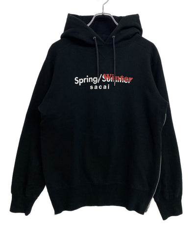 sacai パーカー 19-01927 コットン 1 BLK メンズ SIZE １ サカイ