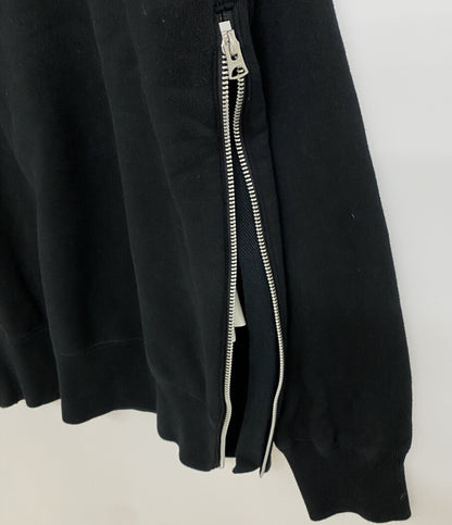 sacai パーカー 19-01927 コットン 1 BLK メンズ SIZE １ サカイ