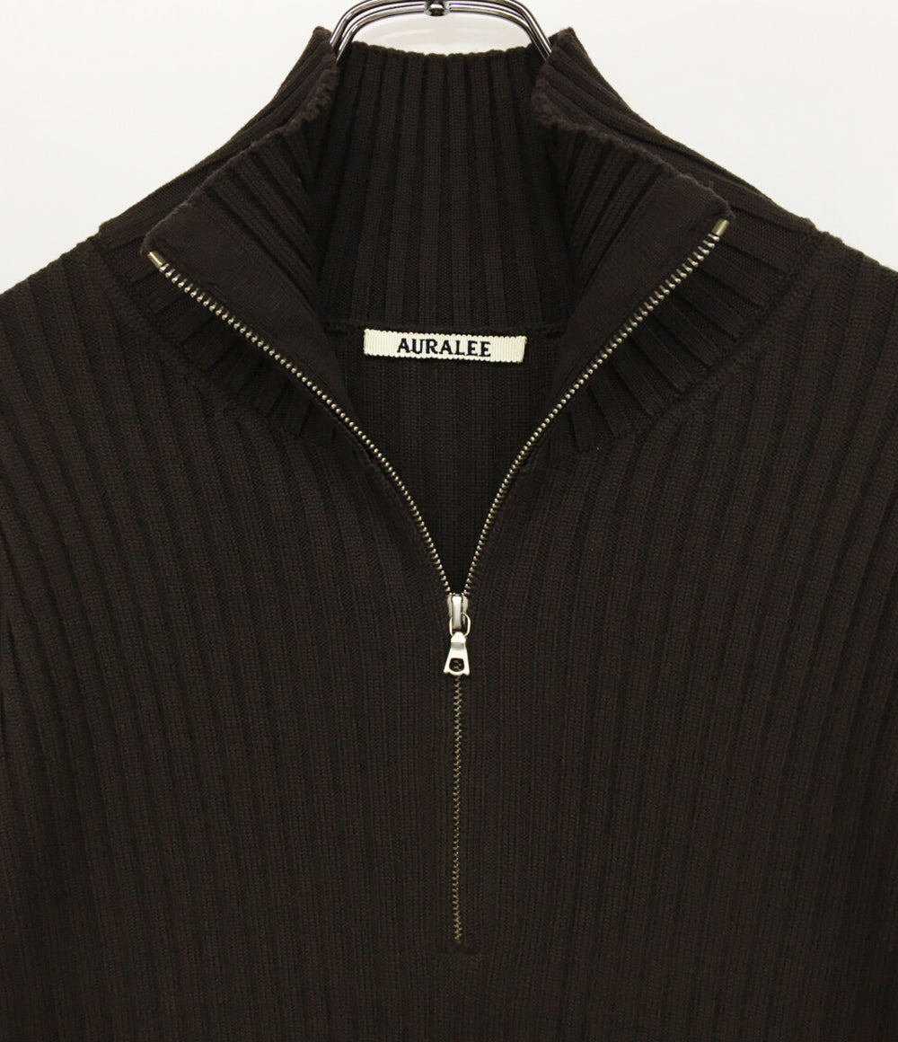 AURALEE ニット ウール ブラウン 21AW A21AP01LW メンズ SIZE ３ オーラリー