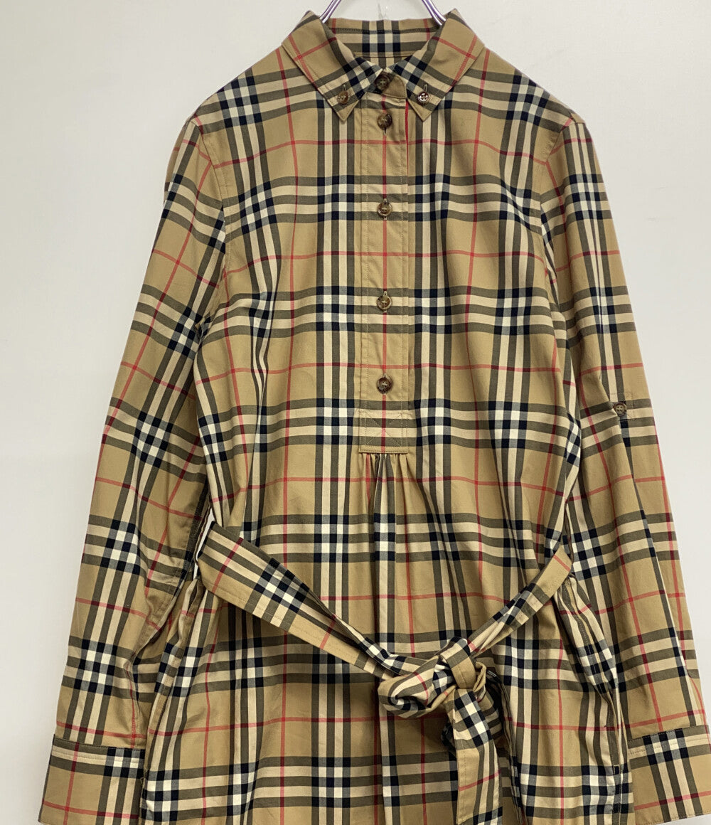 美品 BURBERRY London ノバチェックワンピース 8024585 レディース SIZE 36 バーバリーロンドン