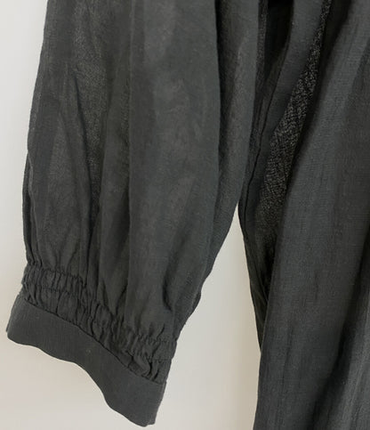 evam eva エヴァムエヴァ 九分袖ワンピース コットン e231t096 レディース SIZE -