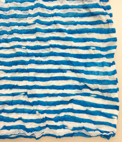 ISSEY MIYAKE シアー タンクトップ ボーダー レディース SIZE M イッセイミヤケ