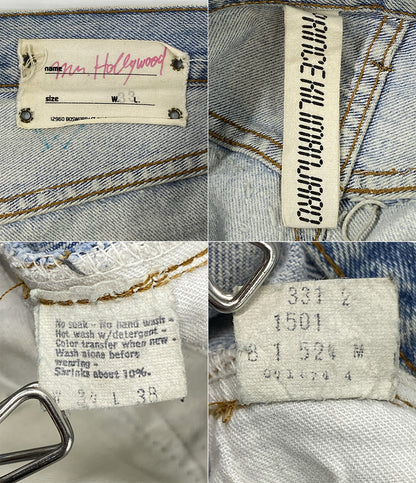 訳あり N.Hooly Wood デニムパンツ PRINCE KILIMANJAHRO メンズ SIZE 33 エヌハリウッド