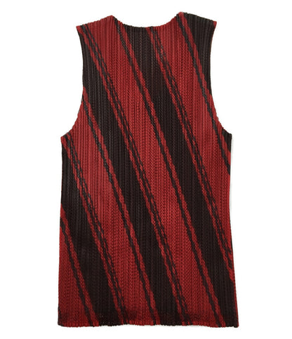 PLEATS PLEASE タンクトップ PP64-JK321 プリーツメッシュカットソー レディース SIZE ３ プリーツプリーズ