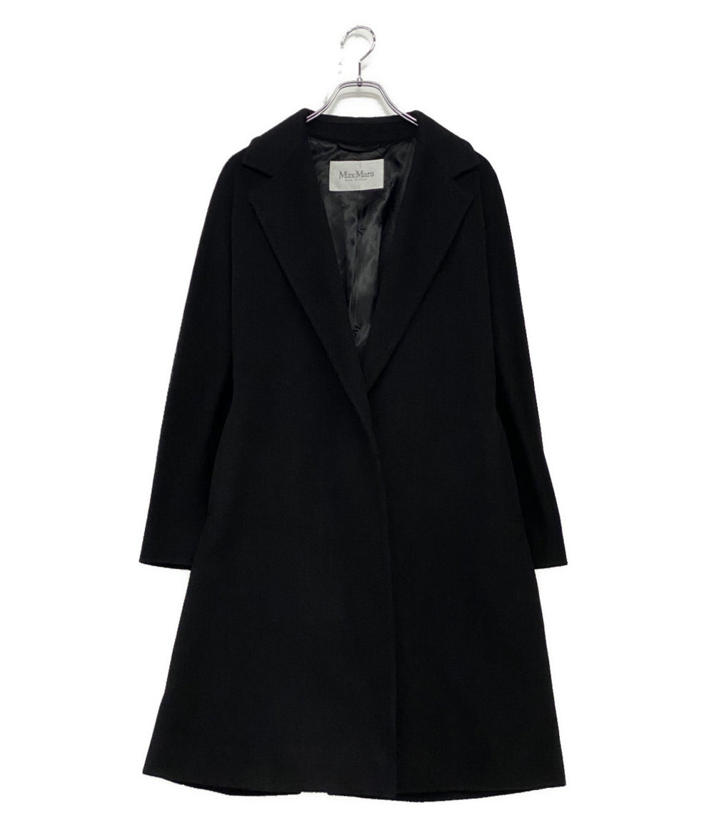 MAX MARA コート マニュエラ ベルテッド キャメル100% レディース SIZE 40 マックスマーラ