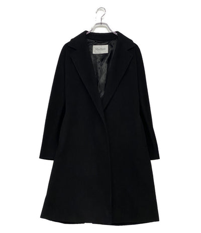 MAX MARA コート マニュエラ ベルテッド キャメル100% レディース SIZE 40 マックスマーラ