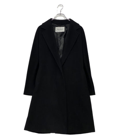 MAX MARA コート マニュエラ ベルテッド キャメル100% レディース SIZE 40 マックスマーラ