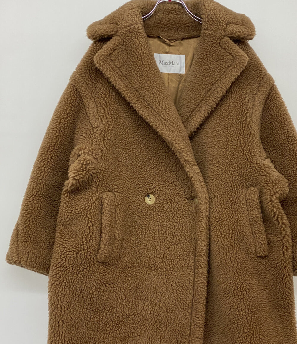 MAX MARA ボアコート アイコンコート キャメル レディース SIZE XS マックスマーラ