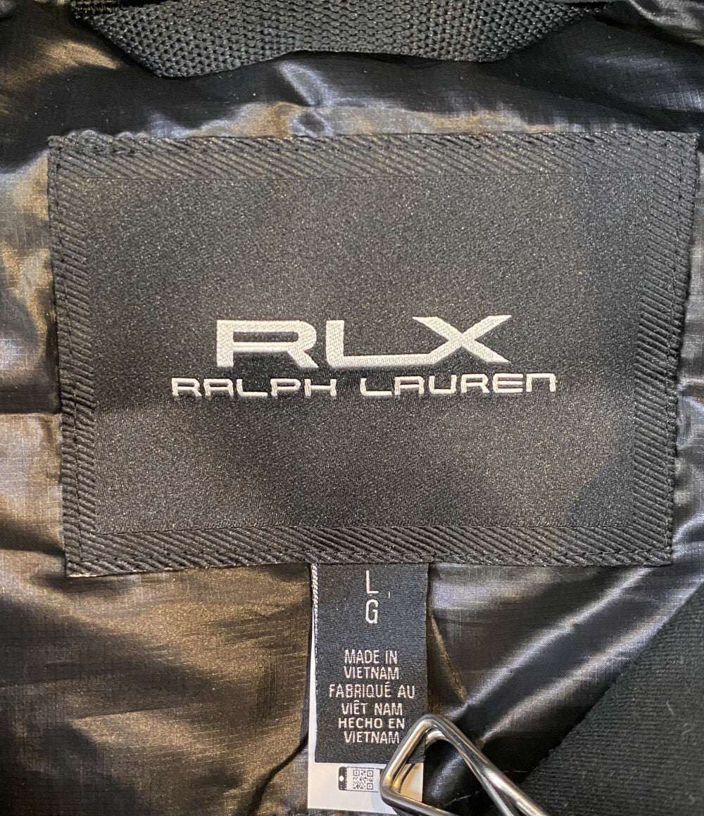 POLO RALPH LAUREN ダウンジャケット RLX HYBRID DOWN HOODED JACKET BLK メンズ SIZE L ポロ・ラルフローレン