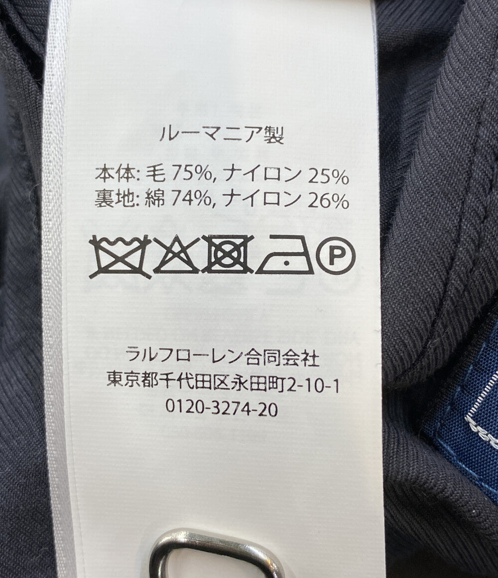 POLO RALPH LAUREN ピーコート ウールブレンド メルトン ネイビー