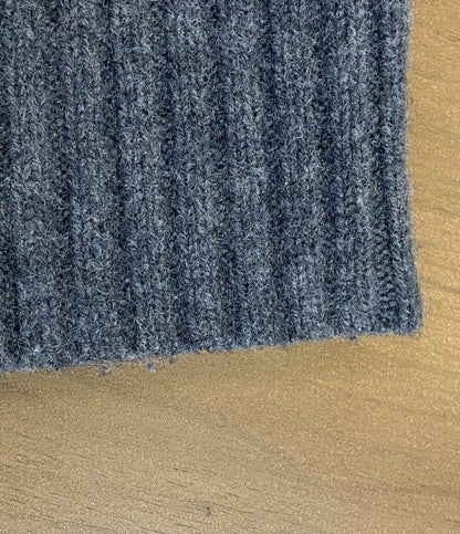 美品 POLO RALPH LAUREN ニット POLO BEAR TURTLENECK カシミア混 GRY 時計 メンズ SIZE L ポロ・ラルフローレン