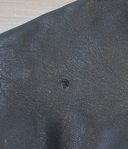 CABANE de ZUCCA スタジャン ブラック×ネイビー CZ34FC538 メンズ SIZE L カバンドズッカ
