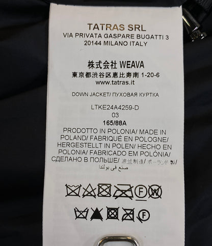 美品 TATRAS ダウンジャケット SPIRA ブラック LTKE24A4259-D レディース SIZE 03 タトラス