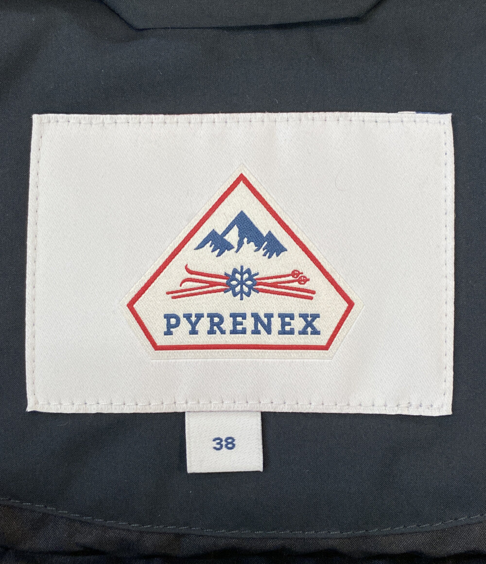 美品 PYRENEX ダウンジャケット ELAURA2 ブラック レディース SIZE 38 ピレネックス
