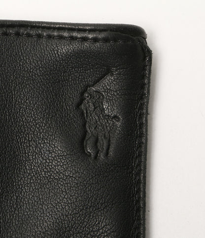 美品 POLO RALPH LAUREN 手袋 グローブ ブラック カシミヤ シープスキン メンズ SIZE M