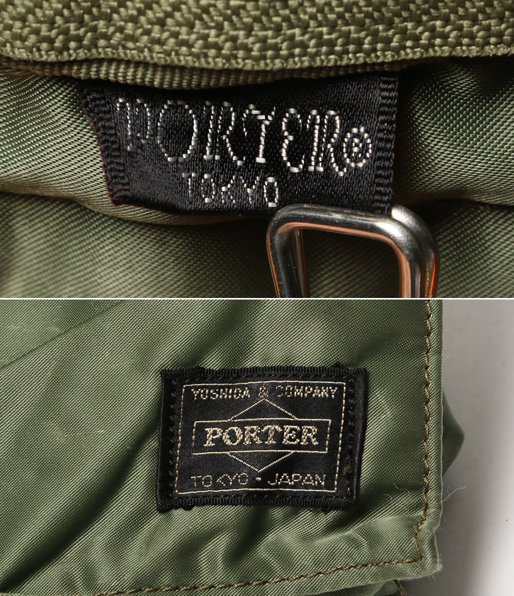 PORTER 2way ヘルメットバッグ TANKER セージグリーン メンズ ポーター