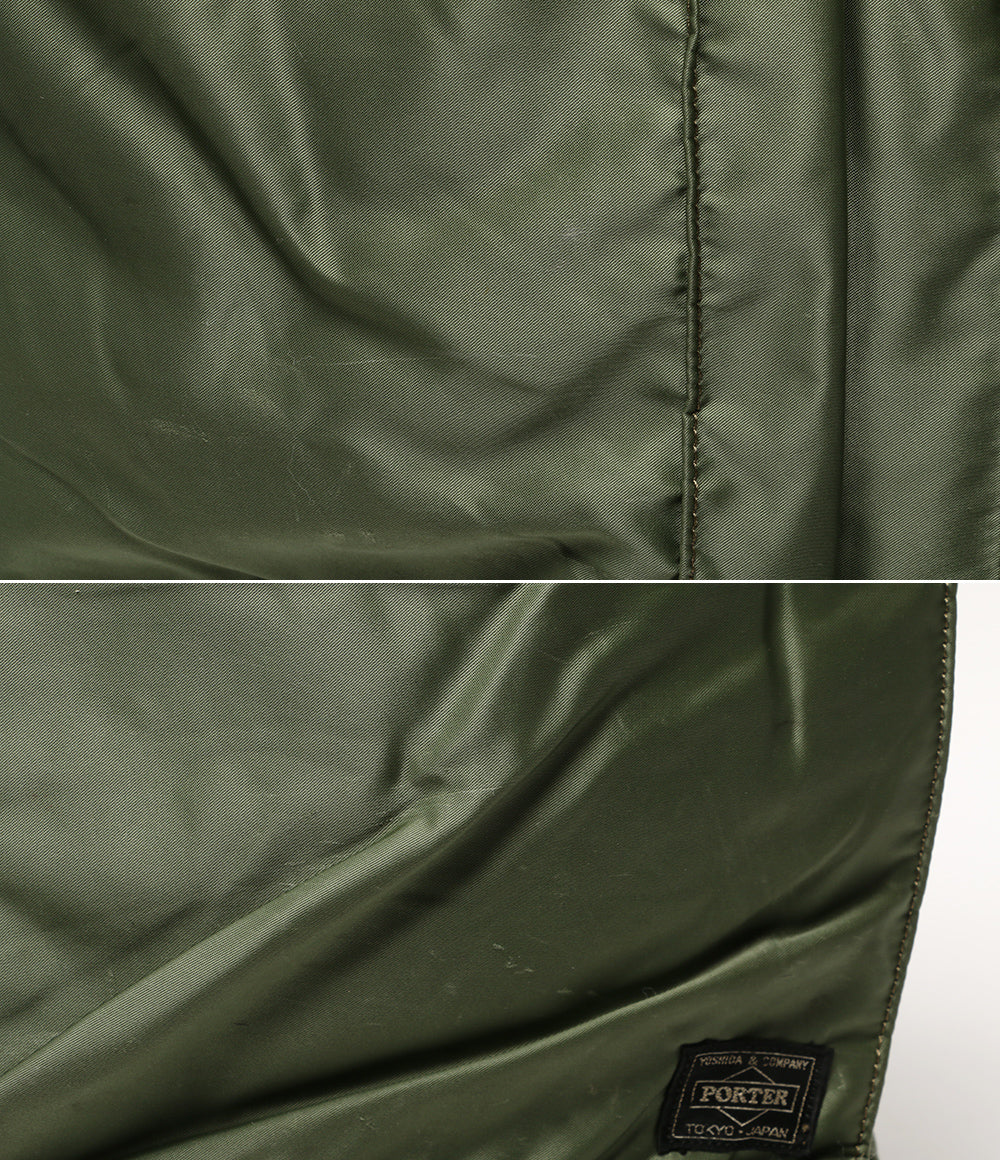 PORTER 2way ヘルメットバッグ TANKER セージグリーン メンズ ポーター