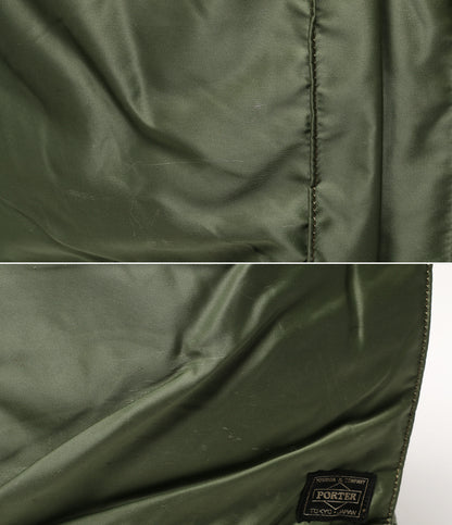 PORTER 2way ヘルメットバッグ TANKER セージグリーン メンズ ポーター