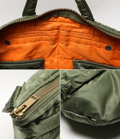 PORTER 2way ヘルメットバッグ TANKER セージグリーン メンズ ポーター
