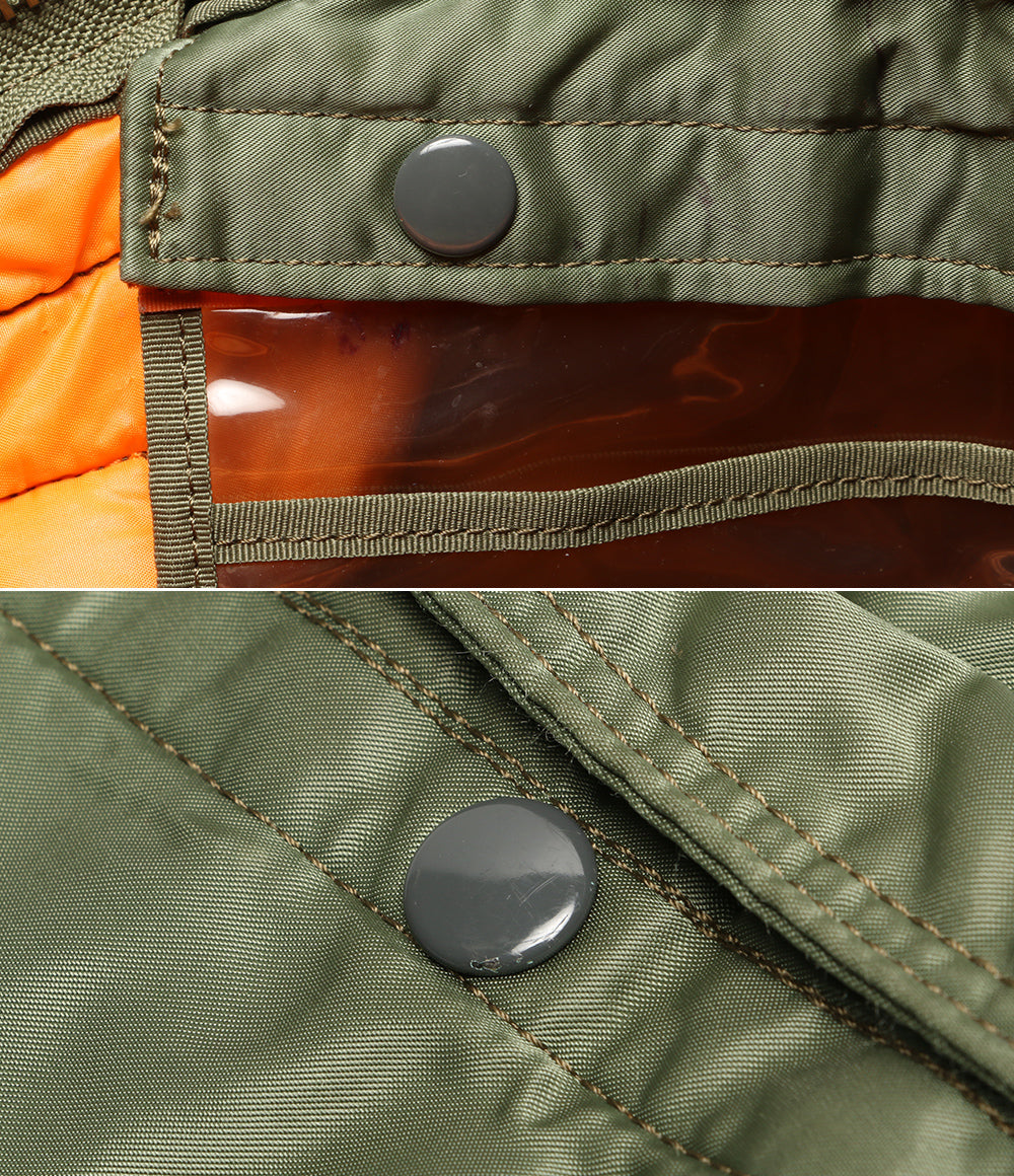 PORTER 2way ヘルメットバッグ TANKER セージグリーン メンズ ポーター