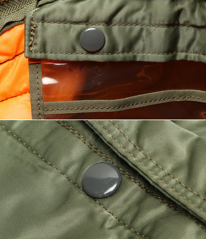PORTER 2way ヘルメットバッグ TANKER セージグリーン メンズ ポーター