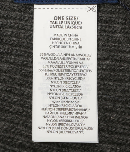 美品 POLO RALPH LAUREN ニット帽 ポロベア リブニット ビーニー レディース SIZE ONE ポロ・ラルフローレン