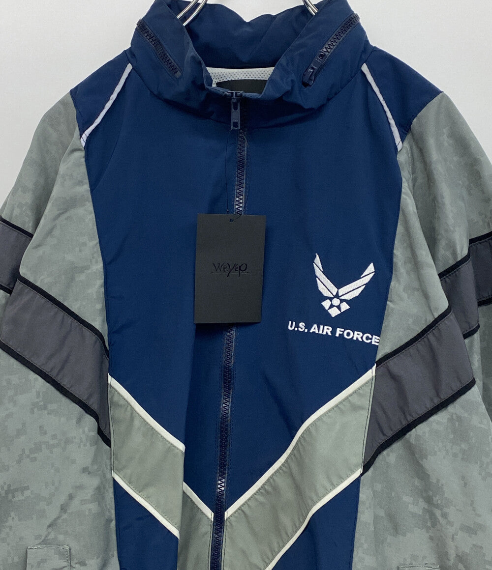 美品 WEYEP ウィエップ リメイクジャケット W-10-01-B サイズF ミリタリー ナイロン メンズ SIZE L